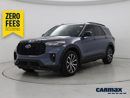 Blue 2025 Ford Explorer ST-Line