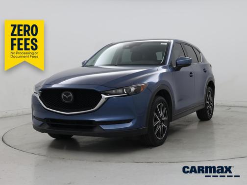 Blue 2018 Mazda CX-5 Touring
