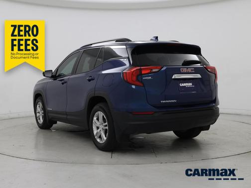 Blue 2021 GMC Terrain SLE