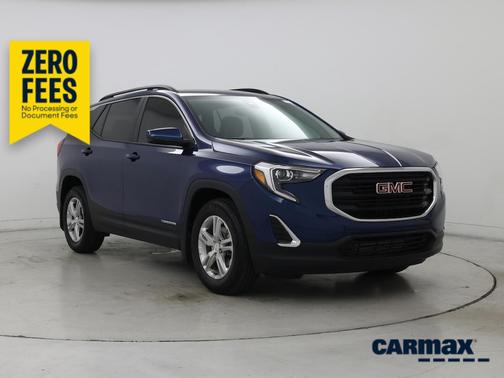 Blue 2021 GMC Terrain SLE