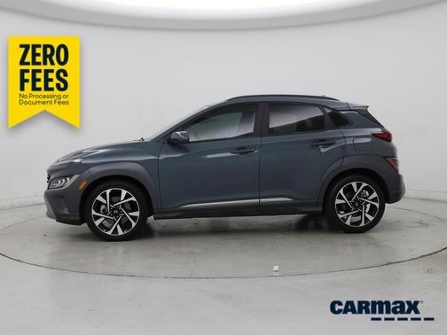 Blue 2022 Hyundai KONA Limited