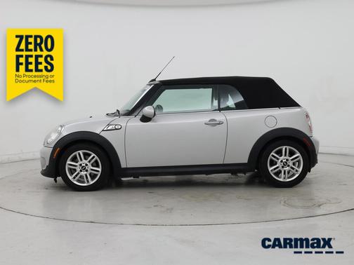 Silver 2015 MINI Convertible S