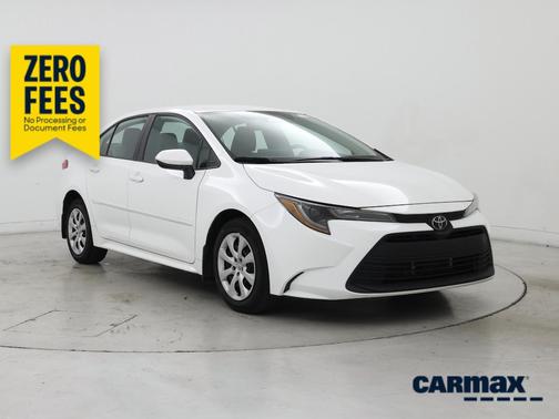 White 2024 Toyota Corolla LE