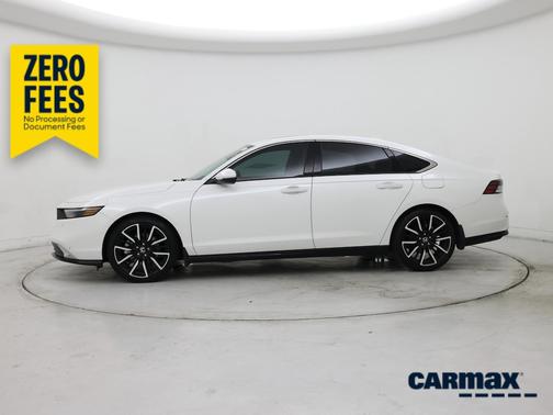 White 2025 Honda Accord Hybrid Touring