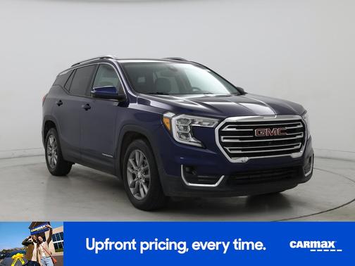 Blue 2022 GMC Terrain SLT