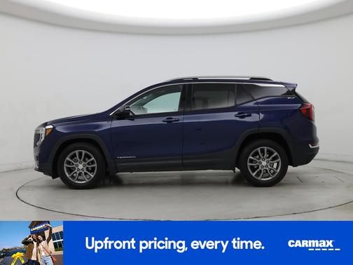 Blue 2022 GMC Terrain SLT