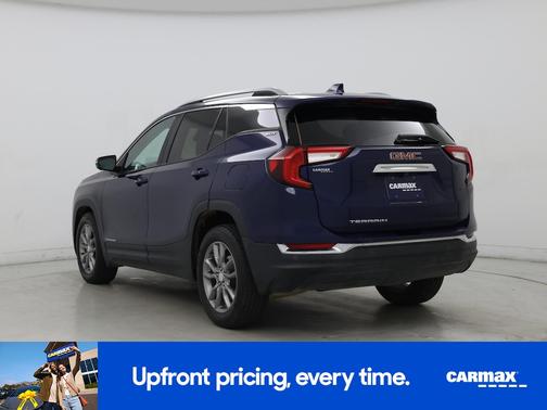 Blue 2022 GMC Terrain SLT