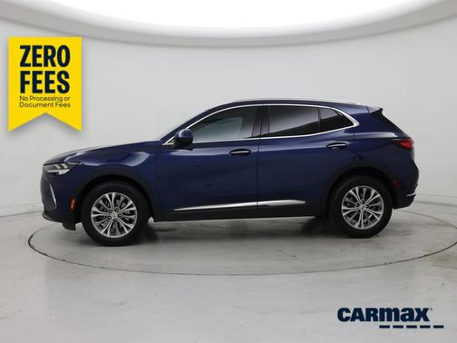 Blue 2023 Buick Envision Preferred