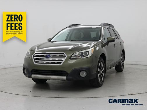 Green 2015 Subaru Outback Limited