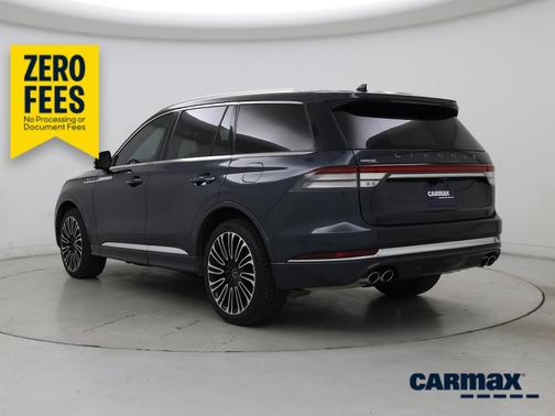 Blue 2021 Lincoln Aviator Black Label