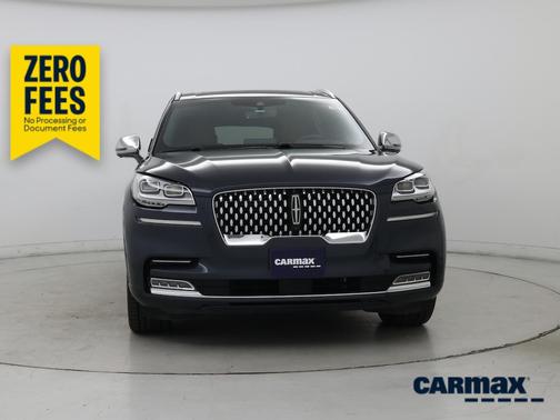Blue 2021 Lincoln Aviator Black Label