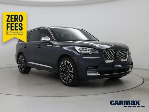 Blue 2021 Lincoln Aviator Black Label