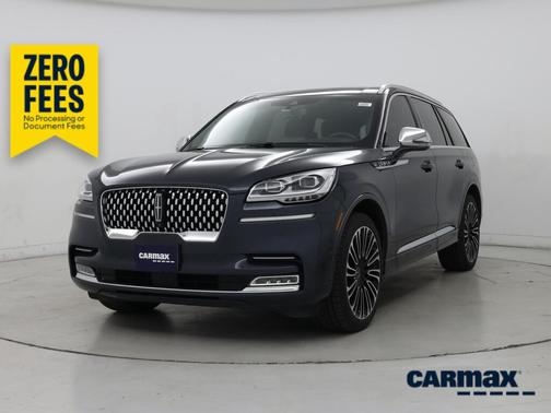 Blue 2021 Lincoln Aviator Black Label