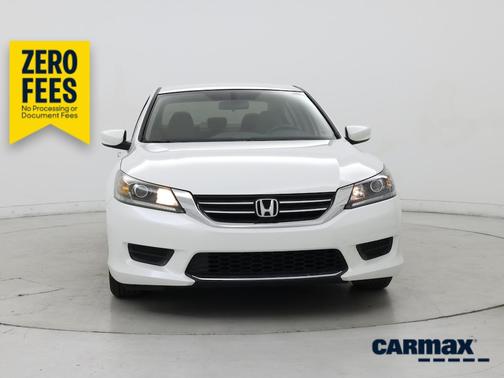 White 2015 Honda Accord LX