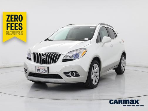 White 2016 Buick Encore Premium