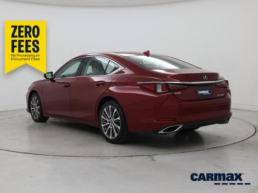 Red 2020 Lexus ES 350 Luxury