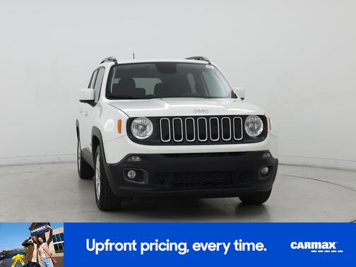 White 2018 Jeep Renegade Latitude