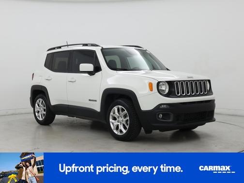 White 2018 Jeep Renegade Latitude
