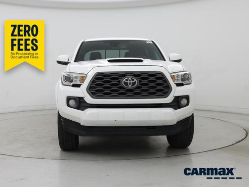 White 2020 Toyota Tacoma TRD Sport