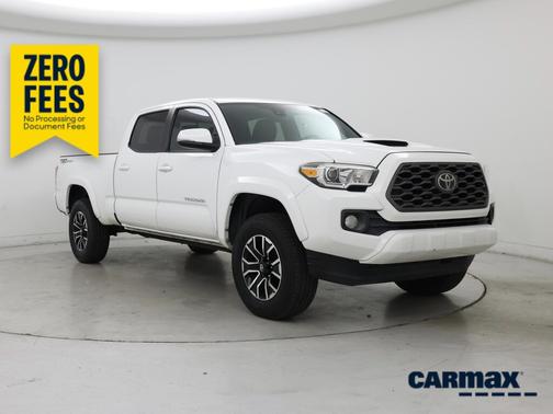 White 2020 Toyota Tacoma TRD Sport