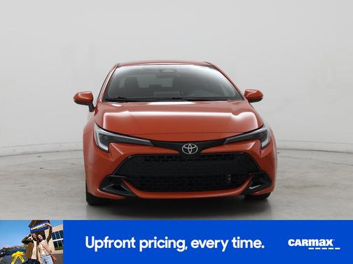 Orange 2025 Toyota Corolla Hatchback SE