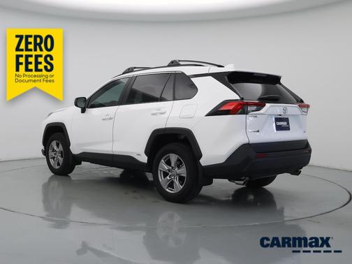 White 2025 Toyota RAV4 Hybrid LE