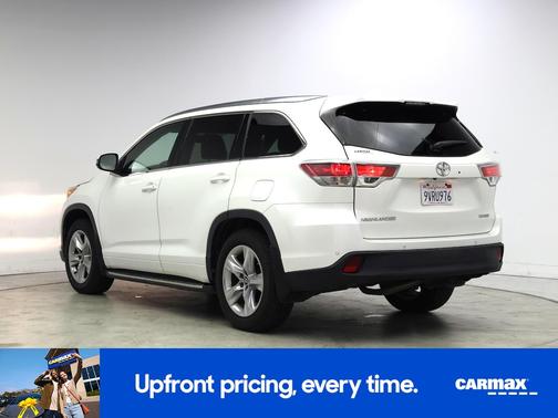 White 2016 Toyota Highlander Limited