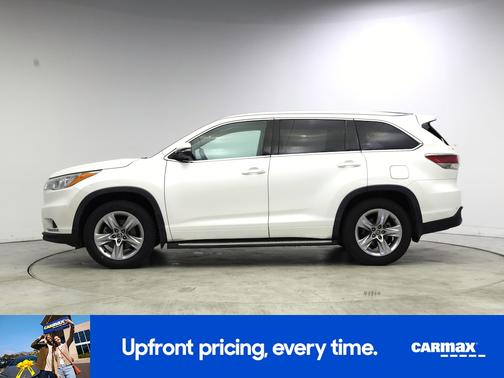 White 2016 Toyota Highlander Limited