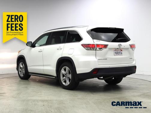White 2016 Toyota Highlander Limited