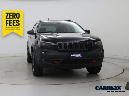 Black 2019 Jeep Cherokee Trailhawk