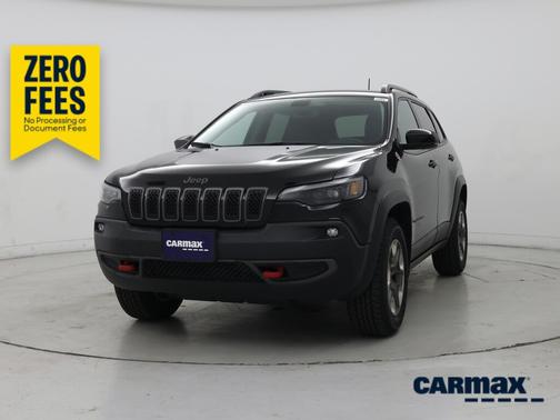 Black 2019 Jeep Cherokee Trailhawk