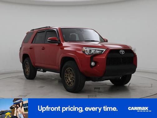 Red 2015 Toyota 4Runner SR5 Premium