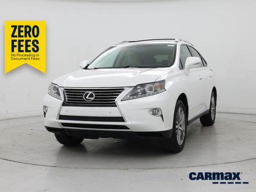 White 2015 Lexus RX 350