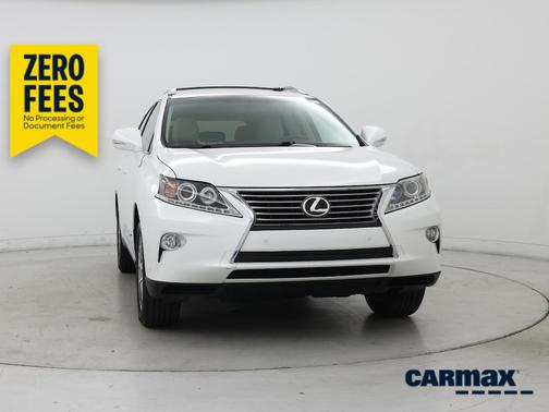 White 2015 Lexus RX 350