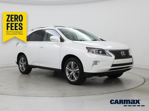 White 2015 Lexus RX 350