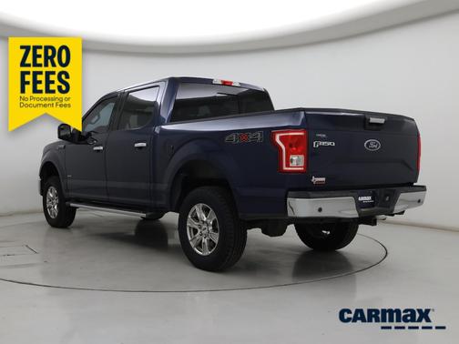 Blue 2016 Ford F-150 XLT