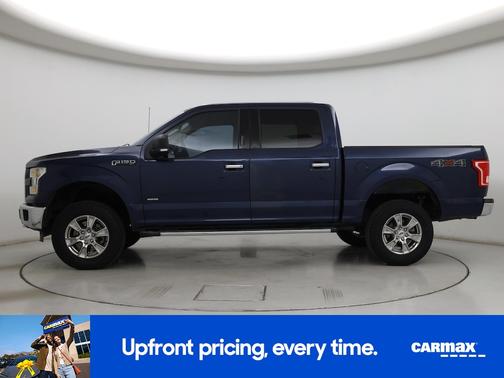 Blue 2016 Ford F-150 XLT