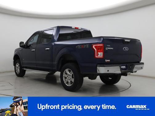 Blue 2016 Ford F-150 XLT