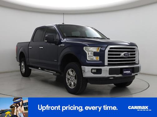 Blue 2016 Ford F-150 XLT