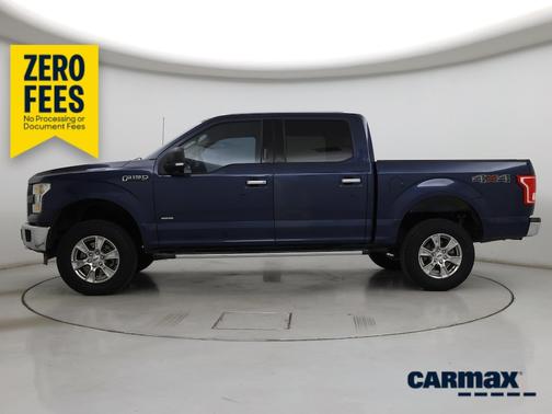 Blue 2016 Ford F-150 XLT