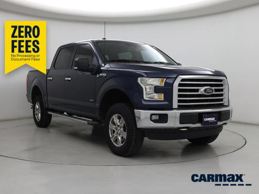 Blue 2016 Ford F-150 XLT