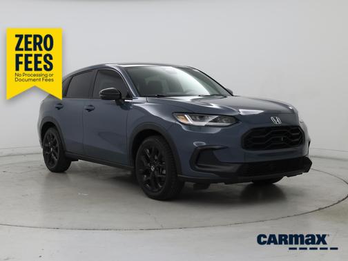 Blue 2024 Honda HR-V Sport