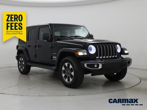 Black 2021 Jeep Wrangler Unlimited Sahara