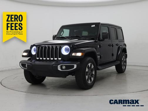 Black 2021 Jeep Wrangler Unlimited Sahara
