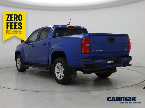 Blue 2021 Chevrolet Colorado LT