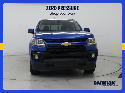 Blue 2021 Chevrolet Colorado LT