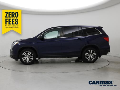 Blue 2017 Honda Pilot EX-L
