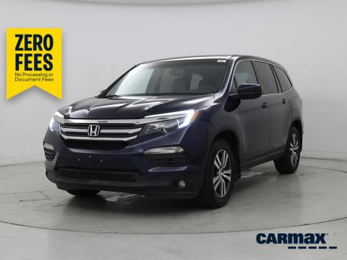 Blue 2017 Honda Pilot EX-L