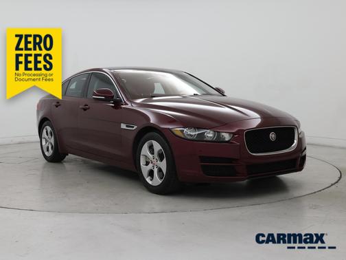 Red 2017 Jaguar XE