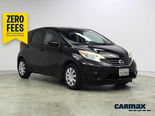 Black 2015 Nissan Versa Note S